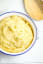 Crock Pot Garlic Mashed Potatoes with Cheddar Cheese
