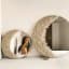 This Beautiful Lunar Mirror Is Made To Look Like a Crescent Moon | Mirror decor living room, Mirror decor, Mirror designs
