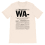 'WA-' Onion Front Page T-Shirt