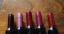 These Lipglosses are shaped like little wine bottles and they are so cute!