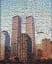 An image of the Twin Towers made up of the faces of people lost that day. RIP.