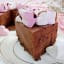 Chocolate and marshmallow chocolate cake