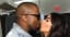 Kim Kardashian and Kanye West Share a Sweet Kiss at the SKIMS Nordstrom Launch