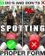 How to Proper Spotting Techniques and Rules