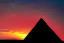 One of the most famous artifacts around: The Pyramid of Khafre at sunset (info in comments)