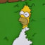 Even Homer Simpson uses that gif of himself hiding in the bushes