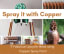 11 Fabulous Upcycling Projects using Copper Spray Paint