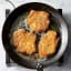 Potato-Crusted Pork Schnitzel with Hot Pepper Mayonnaise Recipe
