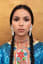 Portrait of a Plains Cree woman in her regalia by me, 2021