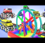 Colors for Children to Learn Street Vehicles Color Change Giant Wheel Parking 3D Kids Learning Video
