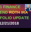 M1 Finance Dividend Roth IRA Update 12/21/2018 - Stock Market Crash