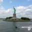 🗽New York, New York 🗽 @JoshuaGates cruises by the Statue of Liberty in the home of American heroes and hard knocks 🚤