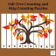 Fall Tree Counting and Skip Counting Puzzles