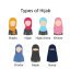 Types of Hijab