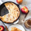German Apple Pancakes with Cider Syrup