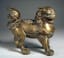 Gilded bronze lion. China, Tang dynasty, 618-907 AD