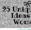 25 of the Most Unique Gifts for Women - Most Gifts Under $50!