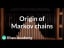 Origin of Markov chains