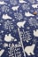 Brushed Canvas - Japanese Fabric Kokka Cotton Linen Blended - Snow Bear
