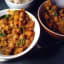 Sweet and salty chickpea and butternut squash curry