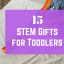 15 Unexpected STEM Gifts for Toddlers - From Engineer to SAHM
