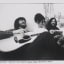 Just sitting here vibing on NationalGuitarDay with EricClapton & friends. 🎸 🌟 . . . 📸 Richard Busch. Delaney and Bonnie with Eric Clapton, Hotel Room, Midtown, 1969, Museum of the City of New York, 2017.36.15