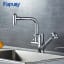 Fapully Brass Doudle Handle Kitchen Faucet Parts Pull Out Kitchen Sink Faucet - Buy Kitchen Sink Faucet,Brass Kitchen Faucet,Kitchen Faucet Parts Product on Alibaba.com