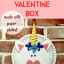 Unicorn Valentine Box - Crafty Little Gnome gift card pouch