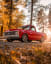 Chevrolet C10 pickup in the fall