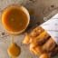 Churros dipped in Salted Caramel Sauce.