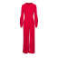 Rocco Red Long Sleeves Jumpsuit