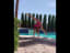 Woman Shows Off Stunning Acrobatic Moves Near Swimming Pool - 1143404