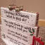 Handmade Christmas In Heaven Poem Table Top Display