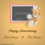 happy anniversary card with name edit
