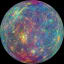 Mercury as seen from NASA'S Messenger spacecraft