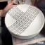Manually decorating a plate