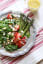 Strawberry Asparagus Salad With Lemon Vinaigrette Recipe