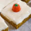 Pumpkin Bars (with cream cheese frosting)