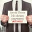 No Down Payment Mistakes To Avoid