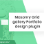 Masonry Grid gallery Portfolio design plugin