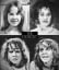 Linda Blair’s makeup test for The Exorcist (1973).