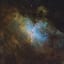 M16 - Eagle Nebula in SHO Palette
