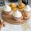 Eggnog Cupcakes with Eggnog Buttercream Frosting