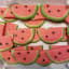 Watermelon Slice Cookies