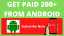 Get Paid $200 Daily From NEW Android Apps (FREE) Worldwide!
