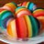 Rainbow Jello Eggs