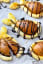 Nutella Stuffed Baked Pears in Puff Pastry