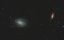 M81 and M82 Galaxies through my backyard telescope