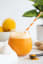 Carrot Ginger Citrus Turmeric Juice | Orchids + Sweet Tea