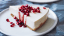 Greek Yogurt Cheesecake with Pomegranate Syrup Recipe